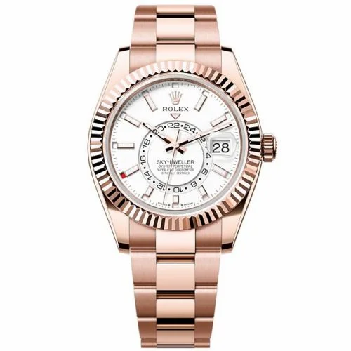 Rolex Sky-Dweller Everose / White / Oyster 336935-0003 (M336935-0003)